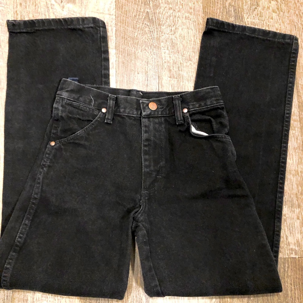 Black wrangler jeans